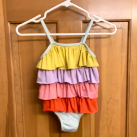 Tucker + Tate colorful ruffled Swimwear - Picture 1 of 4